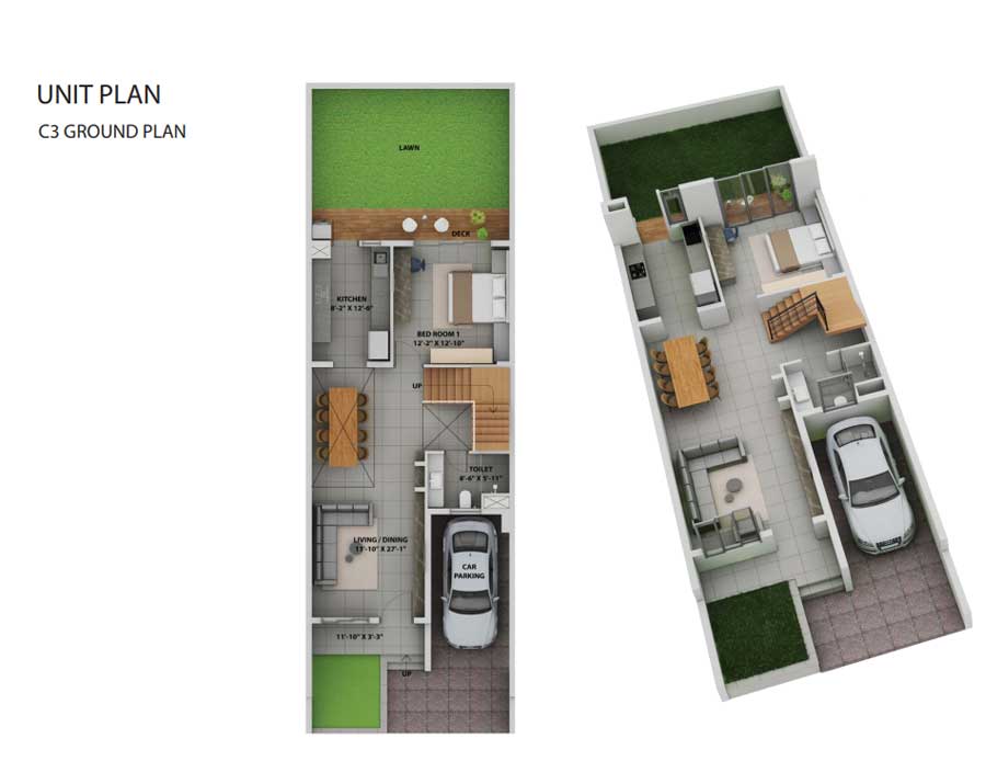 Floor Plan 1 BHK