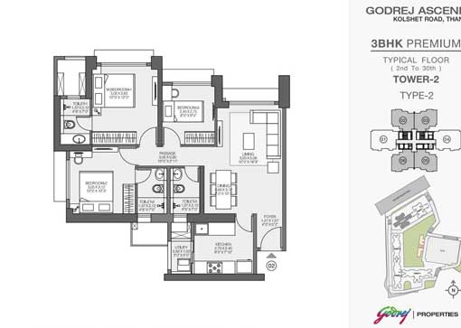 Floor Plan 4 BHK